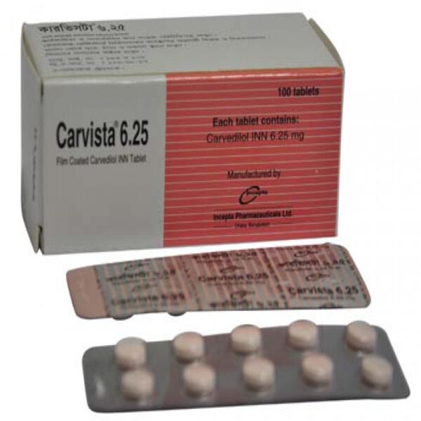 Carvista 6.25mg 10pcs