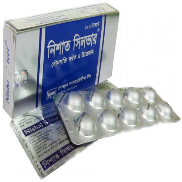Nishat Silver Tablet