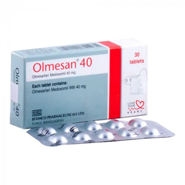 Olmesan 40mg 15pcs