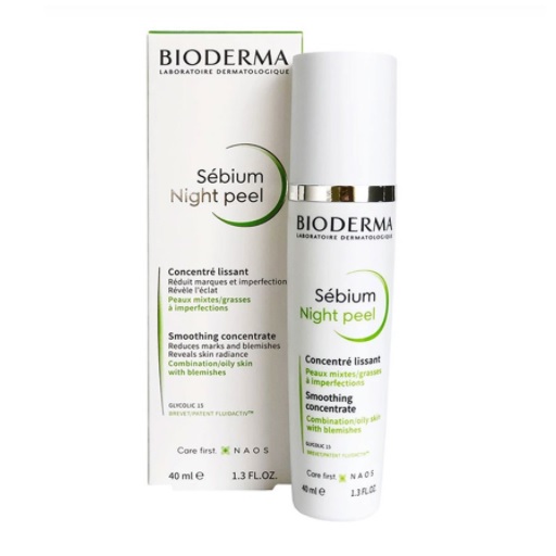 Bioderma Sebium Night Peel Smoothing Concentrate 40ml