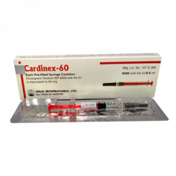 Cardinex 60mg/0.6ml Injection