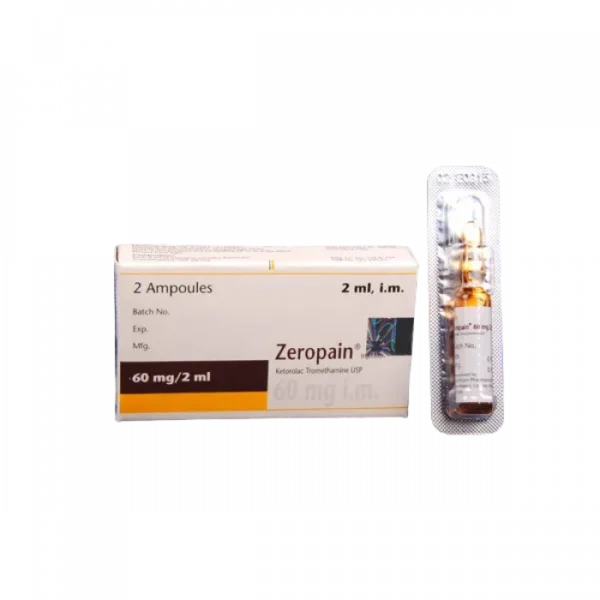 Zeropain 60mg/2ml Injection