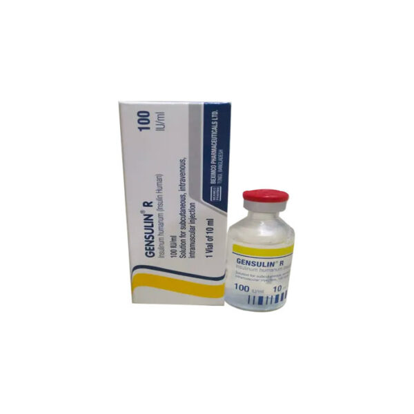 Gensulin R 100iu 10ml Injection 1pcs