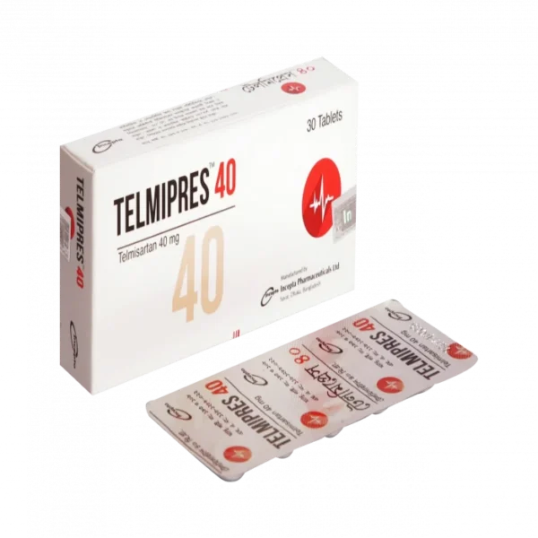 Telmipres 40mg Tablet 1 Strip