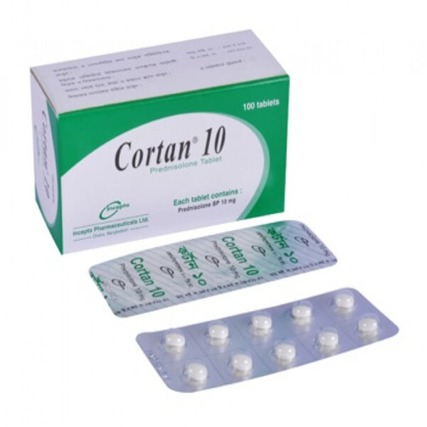 Cortan 10mg Tablet 100Pcs