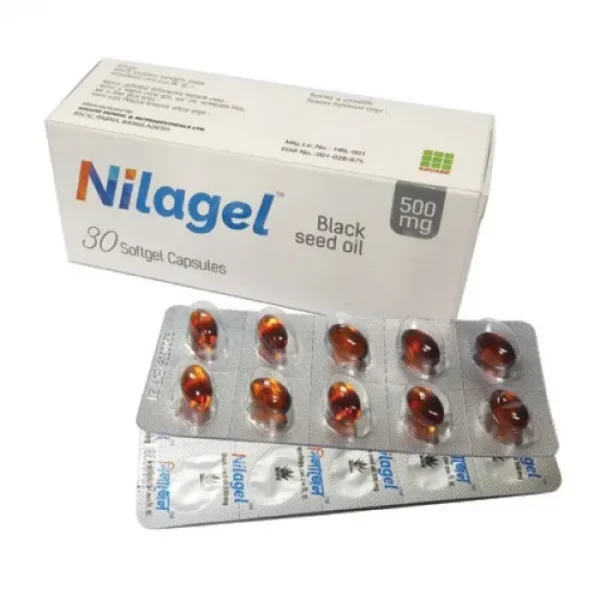 Nilagel 500mg Soft Gelatin Capsule