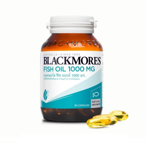 Blackmores Fish Oil 1000mg, Omega 3 EPA DHA Capsules