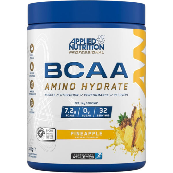 Applied Nutrition BCAA Amino Hydrate, Pineapple, 32 Serving