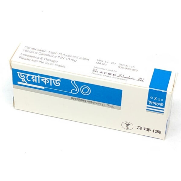 Duocard 10 Tablet 1 Strip