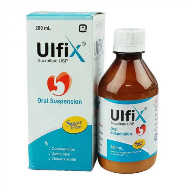 Ulfix Sugar Free Oral Suspension 200ml