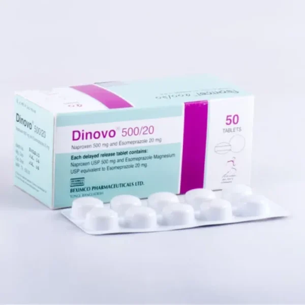 Dinovo 500/20mg 10pcs