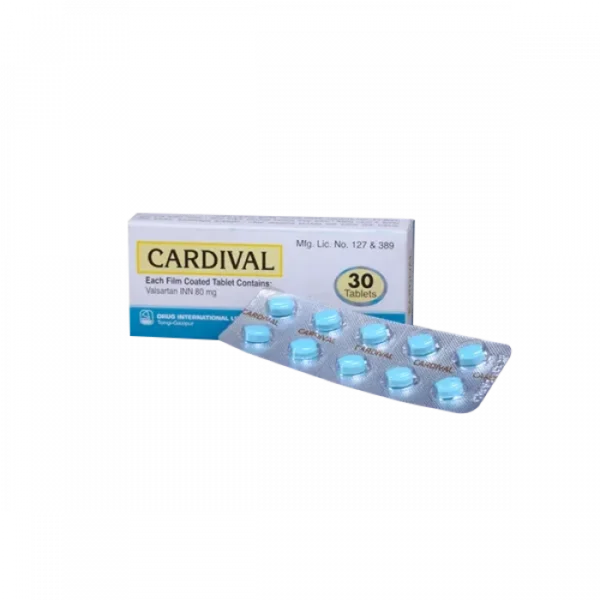 Cardival 80mg 30Pcs