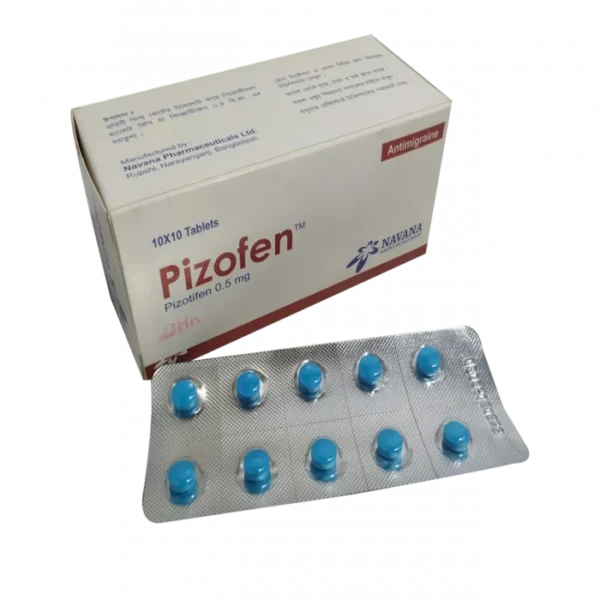 Pizofen 0.5mg Tablet 1 Strip