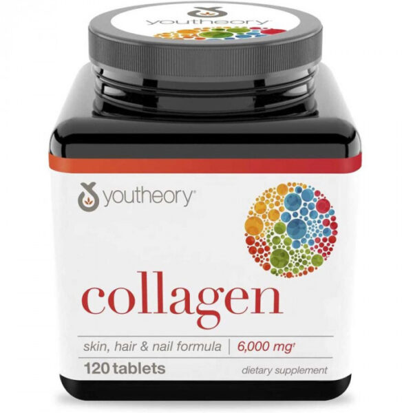 Youtheory Advanced Collagen 6,000 mg, 120 Tablets, USA