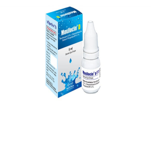 Moxilocin D Eye Drop 5ml