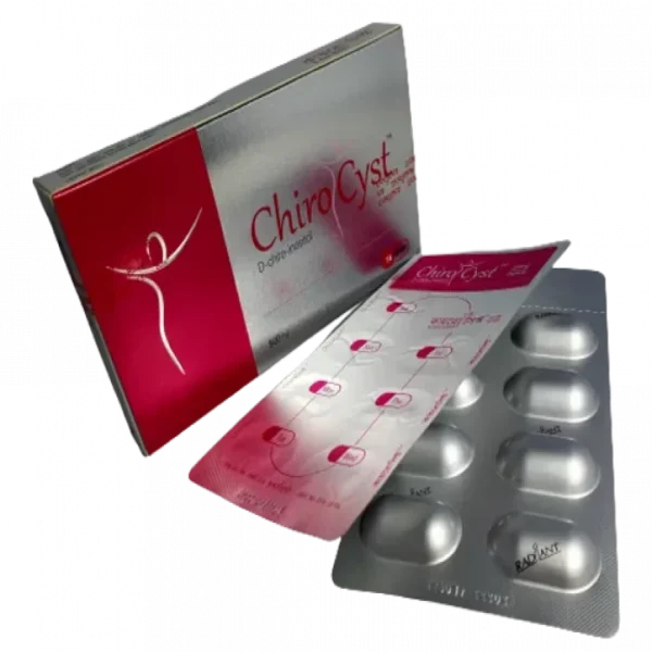 Chiro Cyst 500mg 14pcs box