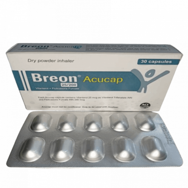 Breon 25/200mcg Accucap