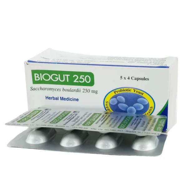 Biogut 250mg Capsule 4pcs