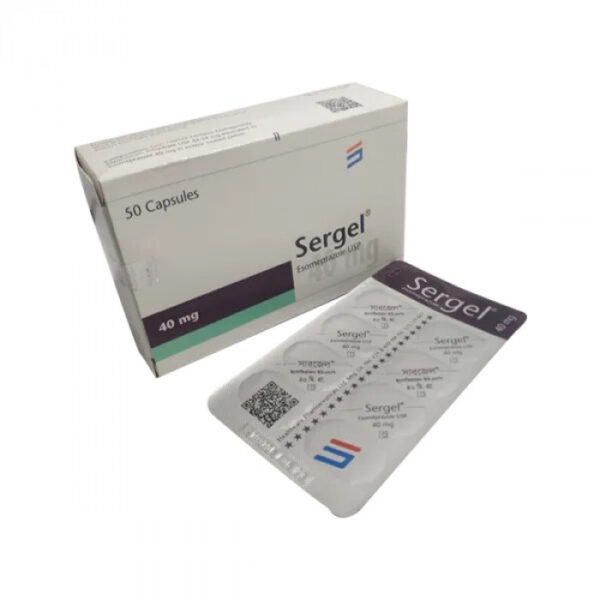 Sergel 40mg Capsule