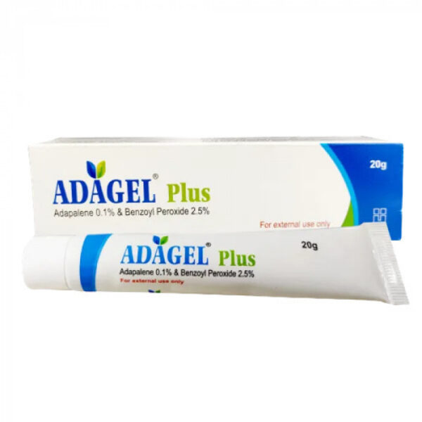 ADAGEL 0.1%+2.5% Plus Gel 20gm