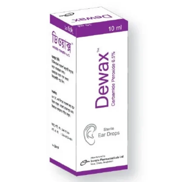 Dewax 6.5% Ear Drops 10ml