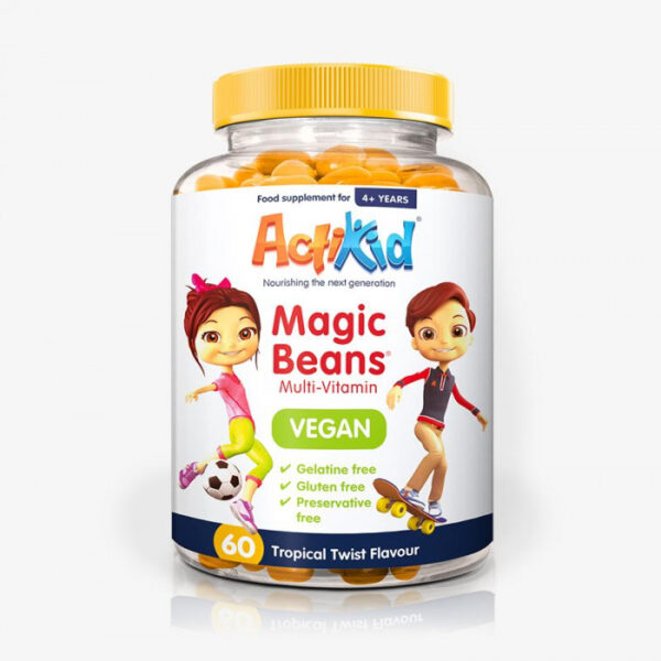 ActiKid Multi-Vitamin Tropical Twist Flavour 60 Jelly Beans