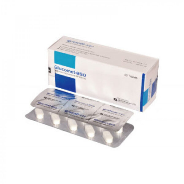 Glucomet 850mg Tablet