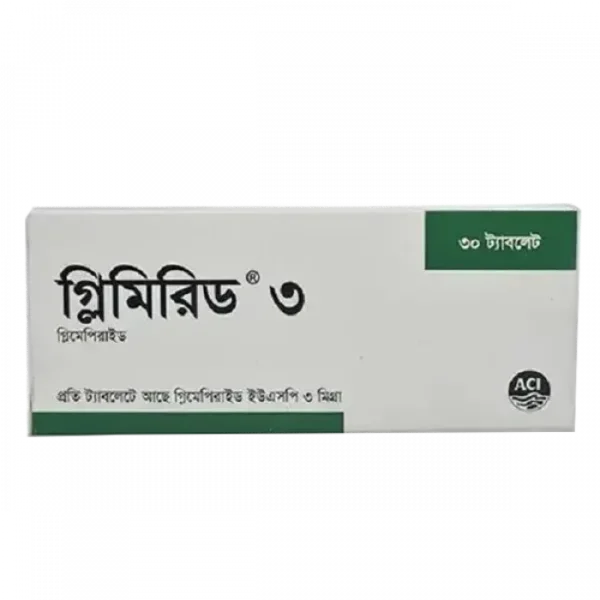 Glimirid 3mg Tablet 1 Strip
