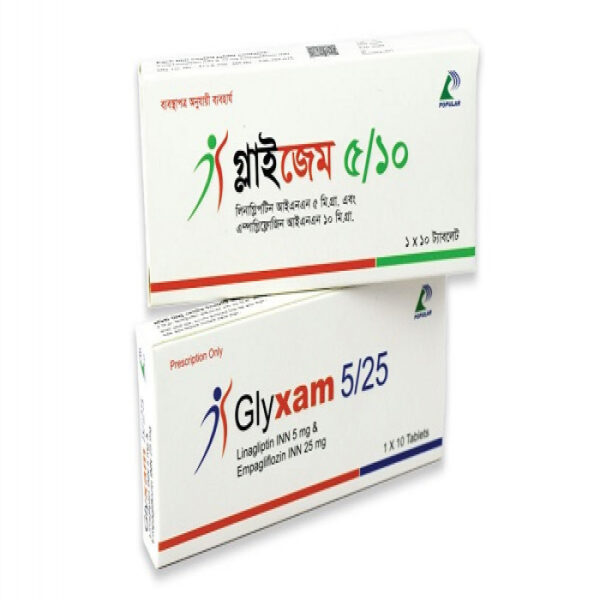 Glyxam 5/10mg Tablet