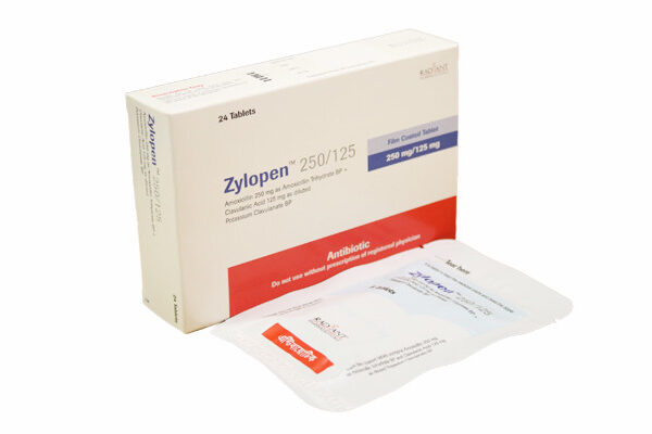 Zylopen 250mg/125mg Tablet