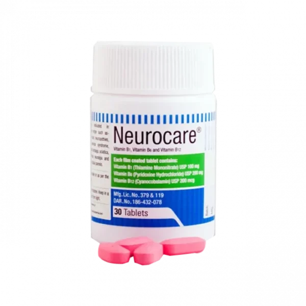 Neurocare Film Coated Tablet Container