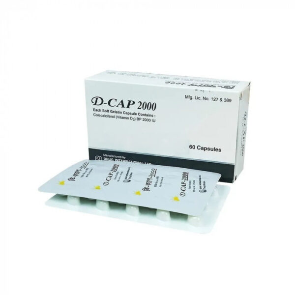 D-Cap 2000 IU Capsule 1 Strip