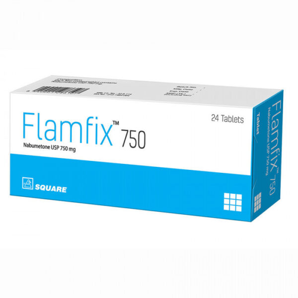 Flamfix 750mg Tablet | 1 Strip