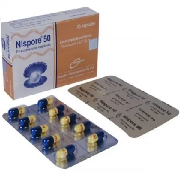 Nispore 50mg 10pcs