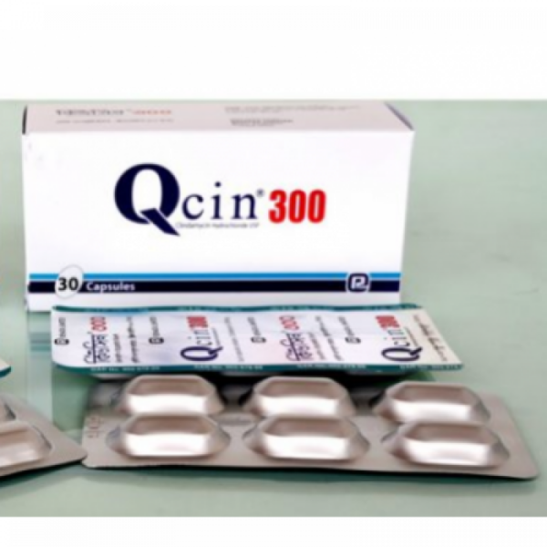 Qcin 300mg Capsule