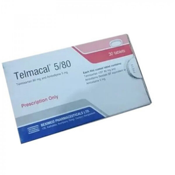 Telmacal 5/80 Tablet