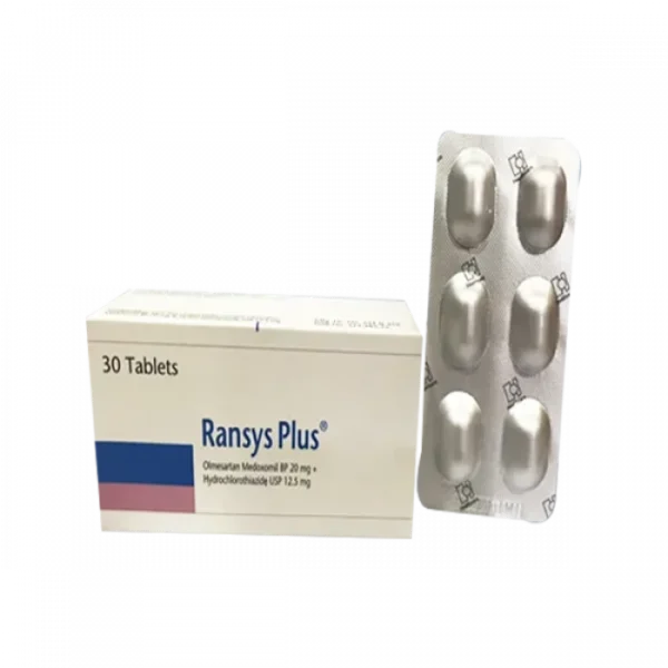 Ransys Plus 20/12.5mg 6Pcs