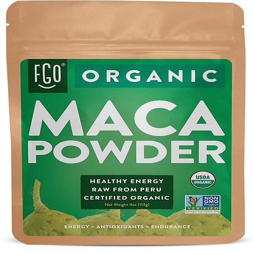 Organic Peruvian Maca Root Powder, Perfect for Smoothies, Baking, Energy, Raw From Peru, Non-GMO, USDA Organic, USA