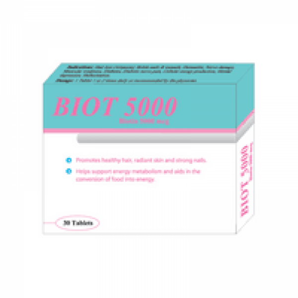 Biot 5000mcg Tablet 30pcs Box