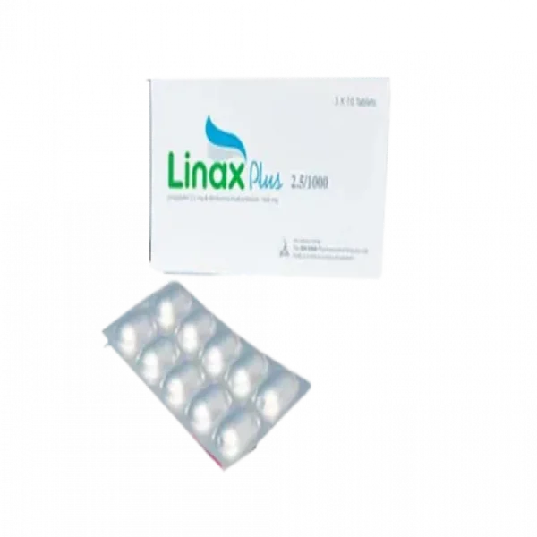Linax Plus 2.5/1000mg Tablet