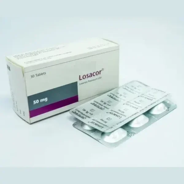 Losacor 50mg Tablet 6pcs