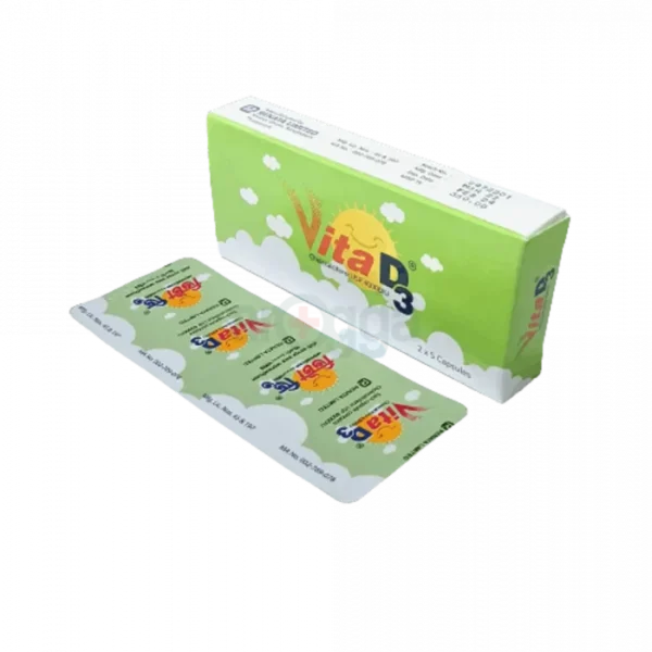 Vita D3 40000 IU Capsule 5pcs