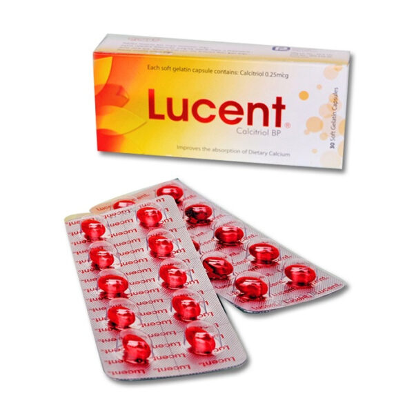 Lucent 0.25mcg Soft Gelatin Capsule 10Pcs