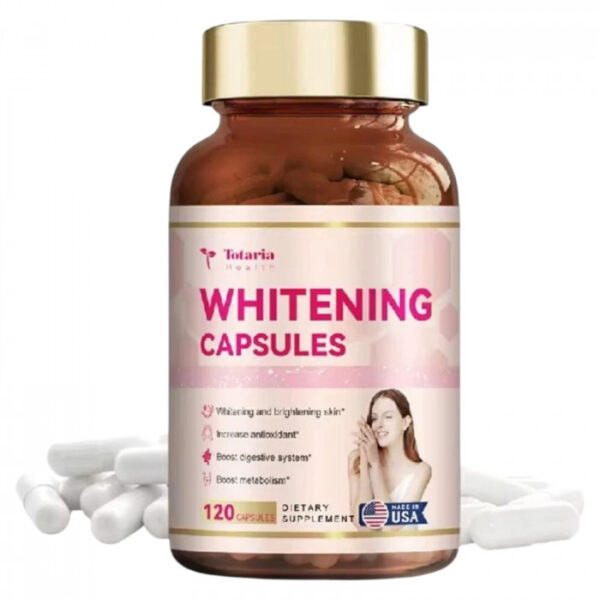 Totaria Health Whitening Capsules, 120 Capsules | USA