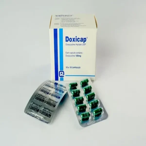 Doxicap 100mg Capsule 1 Strip