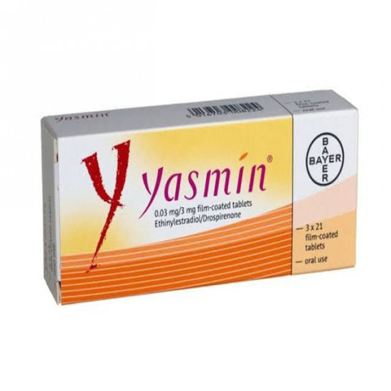 Yasmin Contraceptive Tablets 21'S