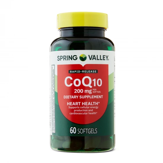 Spring Valley CoQ10 200mg | 60 softgels