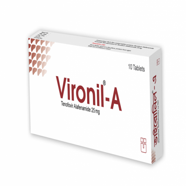 Vironil-A 25mg Tablet