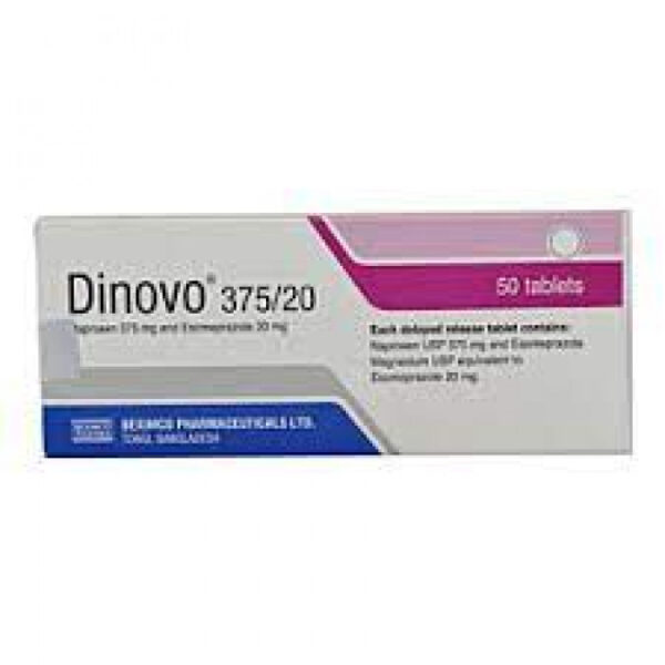 Dinovo 375/20mg 10pcs