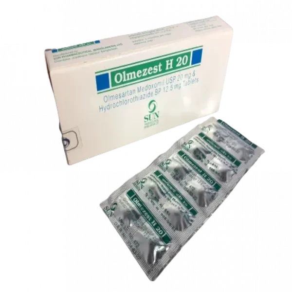 Olmezest H 20mg Tablet